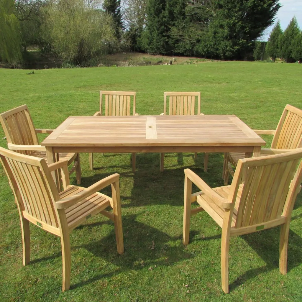 Recycled Teak Outdoor Table