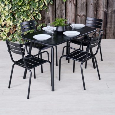 Metal Outdoor Table & Chairs - Bexley Range