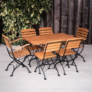 commercial outdoor dining table and chairs