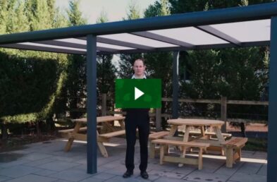 Outdoor gazebos and dining cabins video