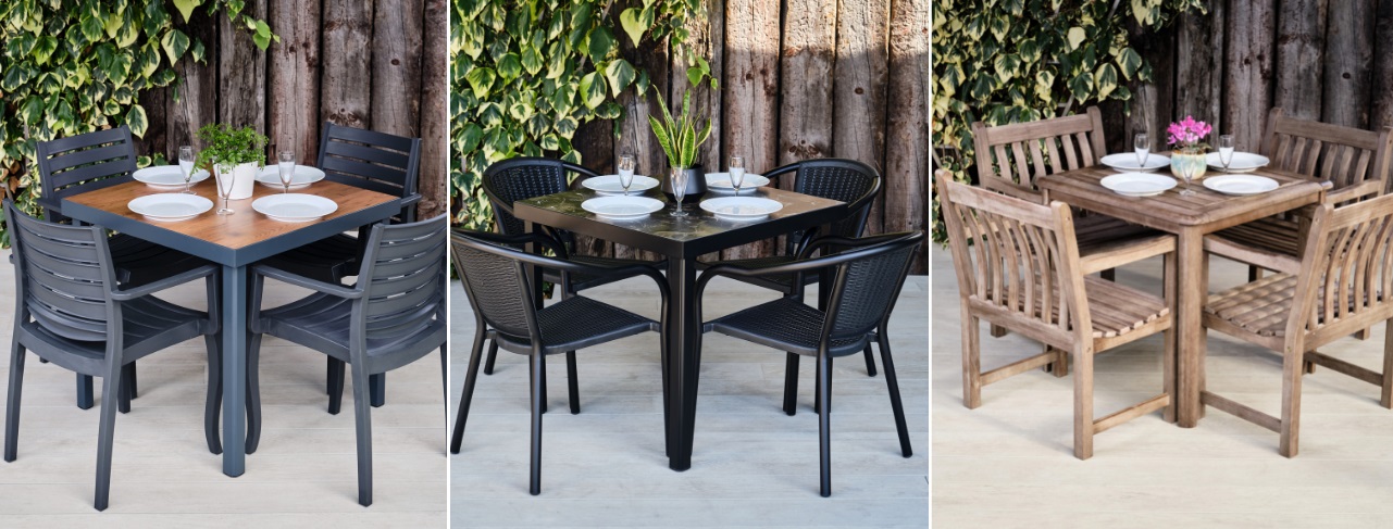 Value Range Outdoor Dining Furniture, Industrial Outdoor Dining Chairs Uk