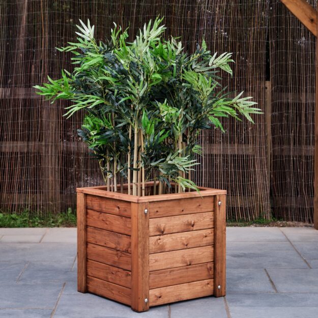 Commercial Wooden Planter