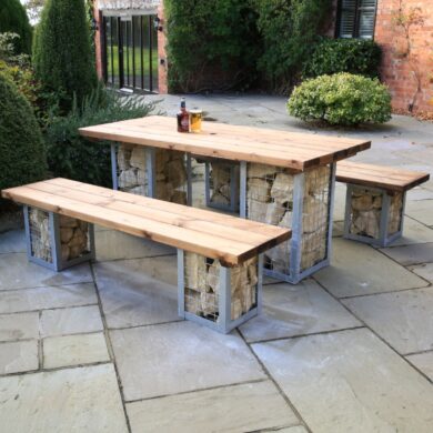 Gabion Tables & Benches