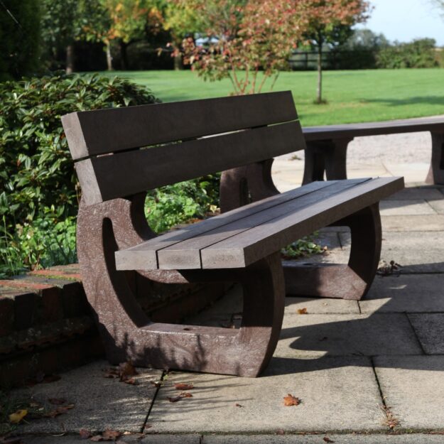 Recycled Plastic Park Bench