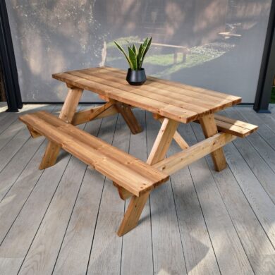 Commercial 6 Seater Picnic Tables