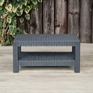 Commercial outdoor sofas coffee table holmsley range front view