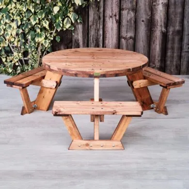 Commercial Round Picnic Tables
