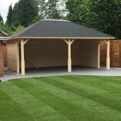 Bespoke Pyramid Roof Wooden Gazebo