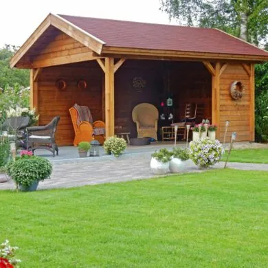 bespoke gazebo apex roof